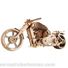 S.T.E.A.M. Line Toys UGears Models 3-D Wooden Puzzle Mechanical Bike VM-02 B07F5Y4FQQ